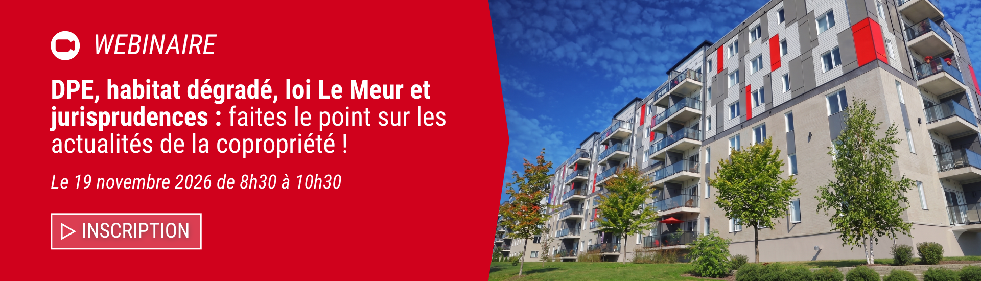 Actualités de la copropriété